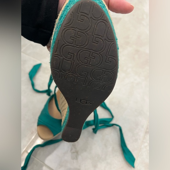 UGG Women’s Luciana wedge sandals style: 1002916 - Picture 4 of 14